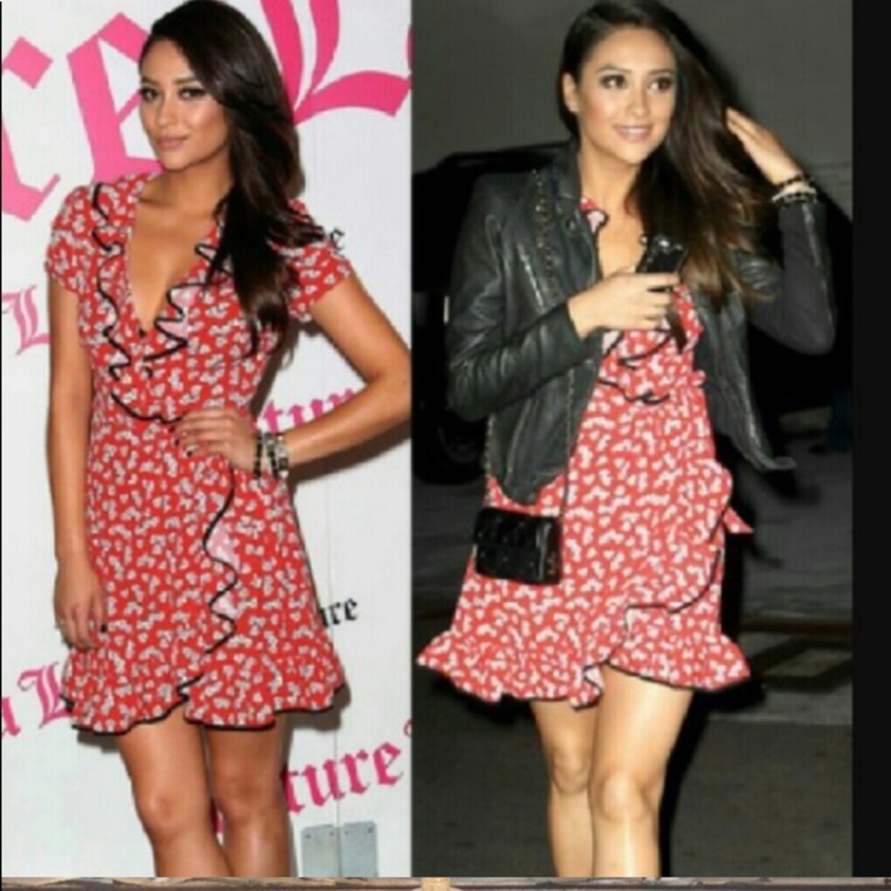 ❤️ Juicy C Red wrap dress